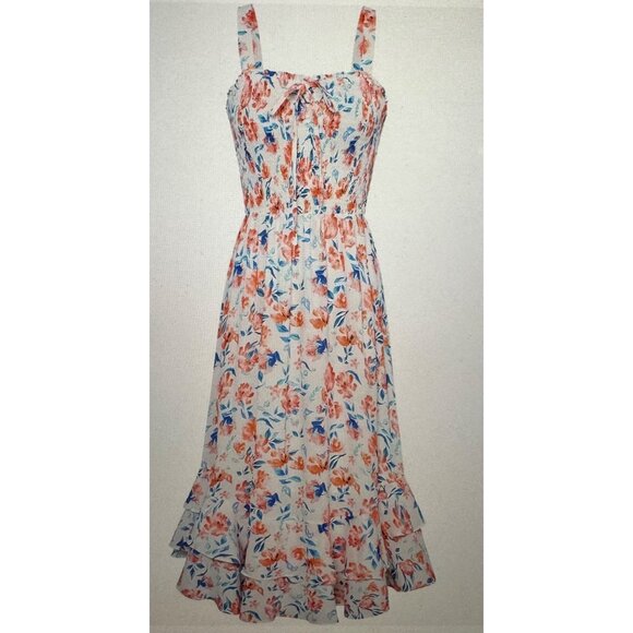 Grace Karin Dresses & Skirts - NWT Grace Karin Women's long floral Sleeveless Smocked dress.Size Small